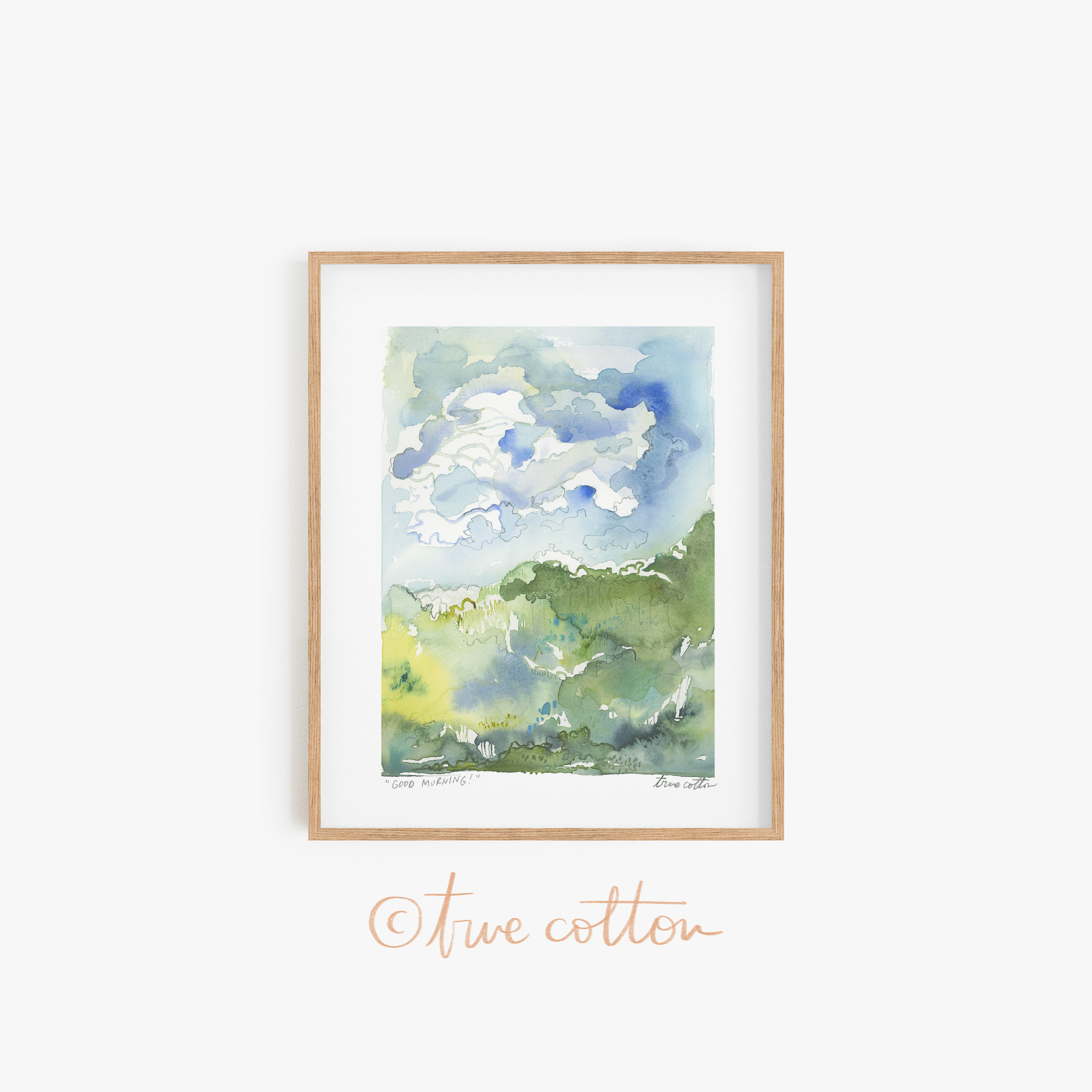 GOOD MORNING | PRINT