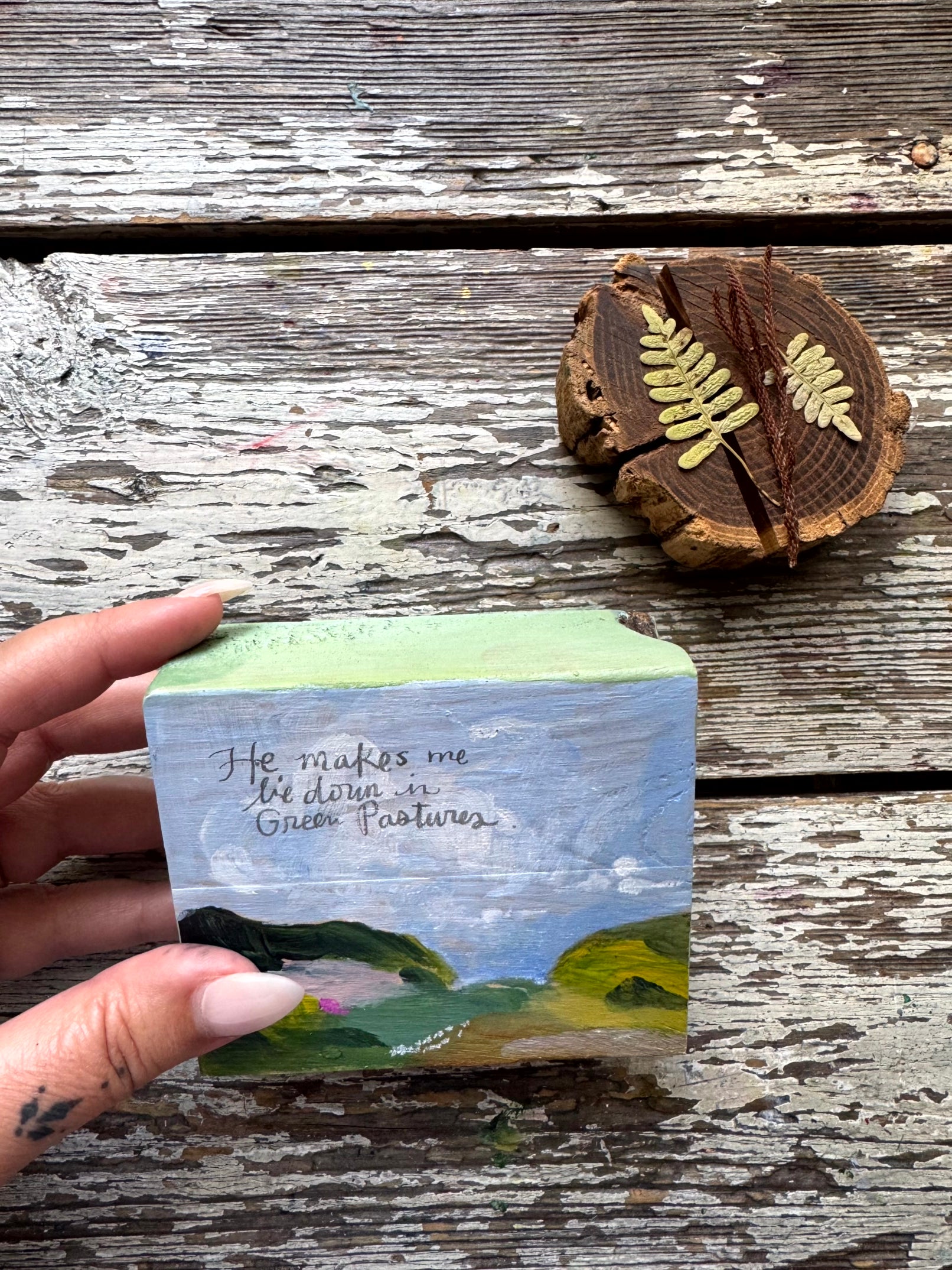 No. 06 | He makes me lie down in green pastures