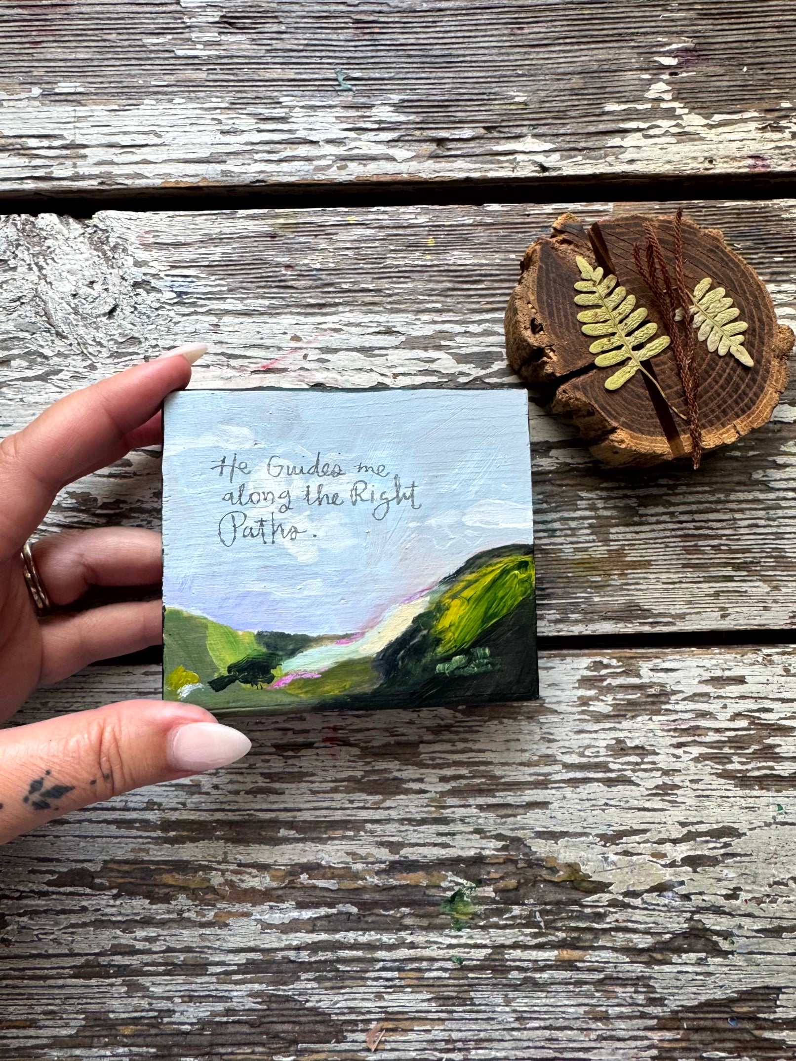 No. 09 | He guides me along the Right Paths