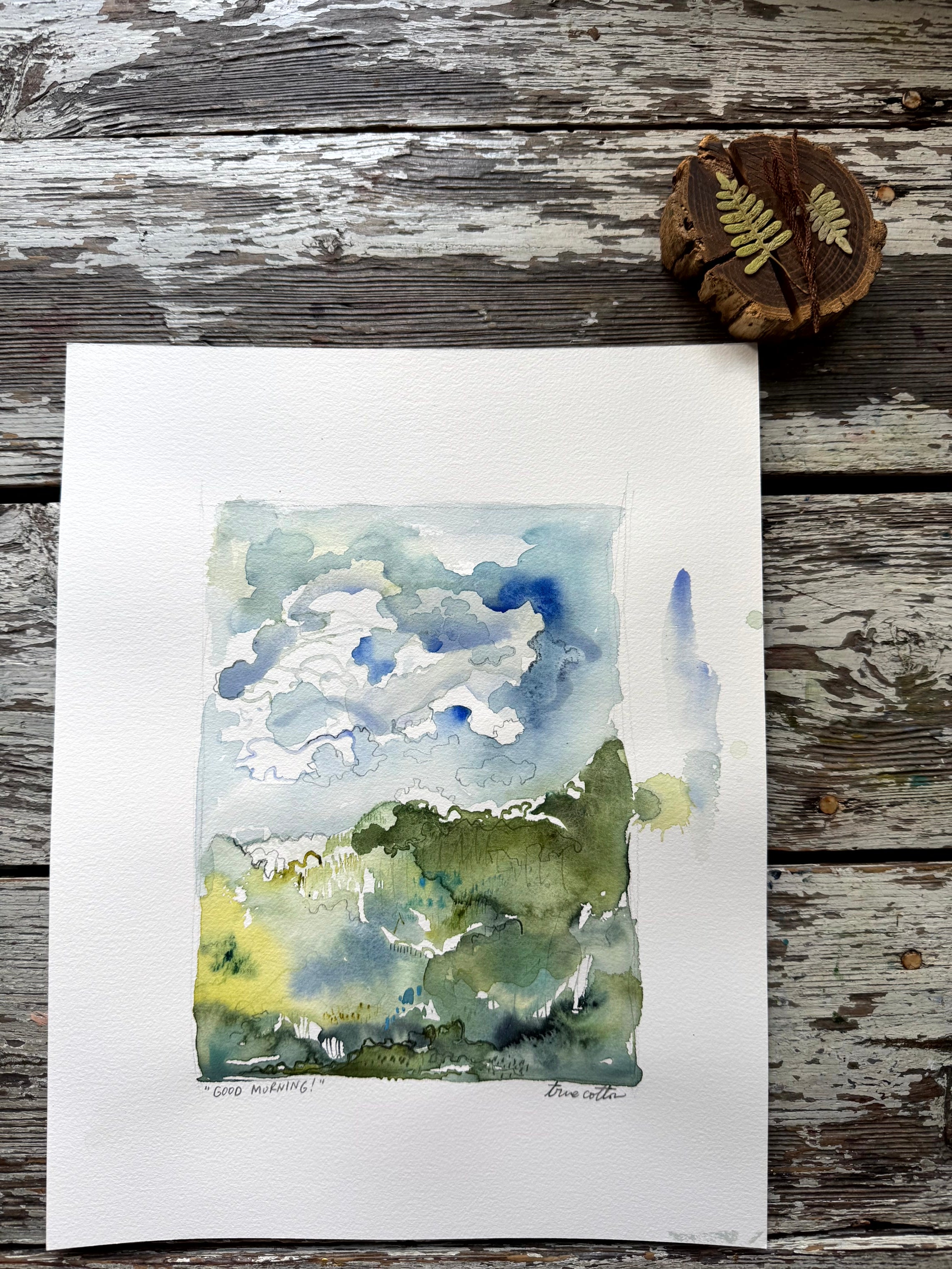 GOOD MORNING | PRINT