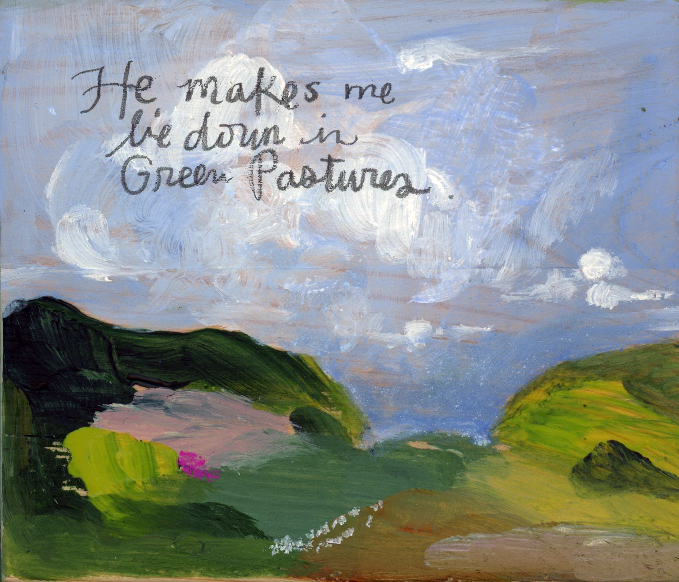 No. 06 | He makes me lie down in green pastures