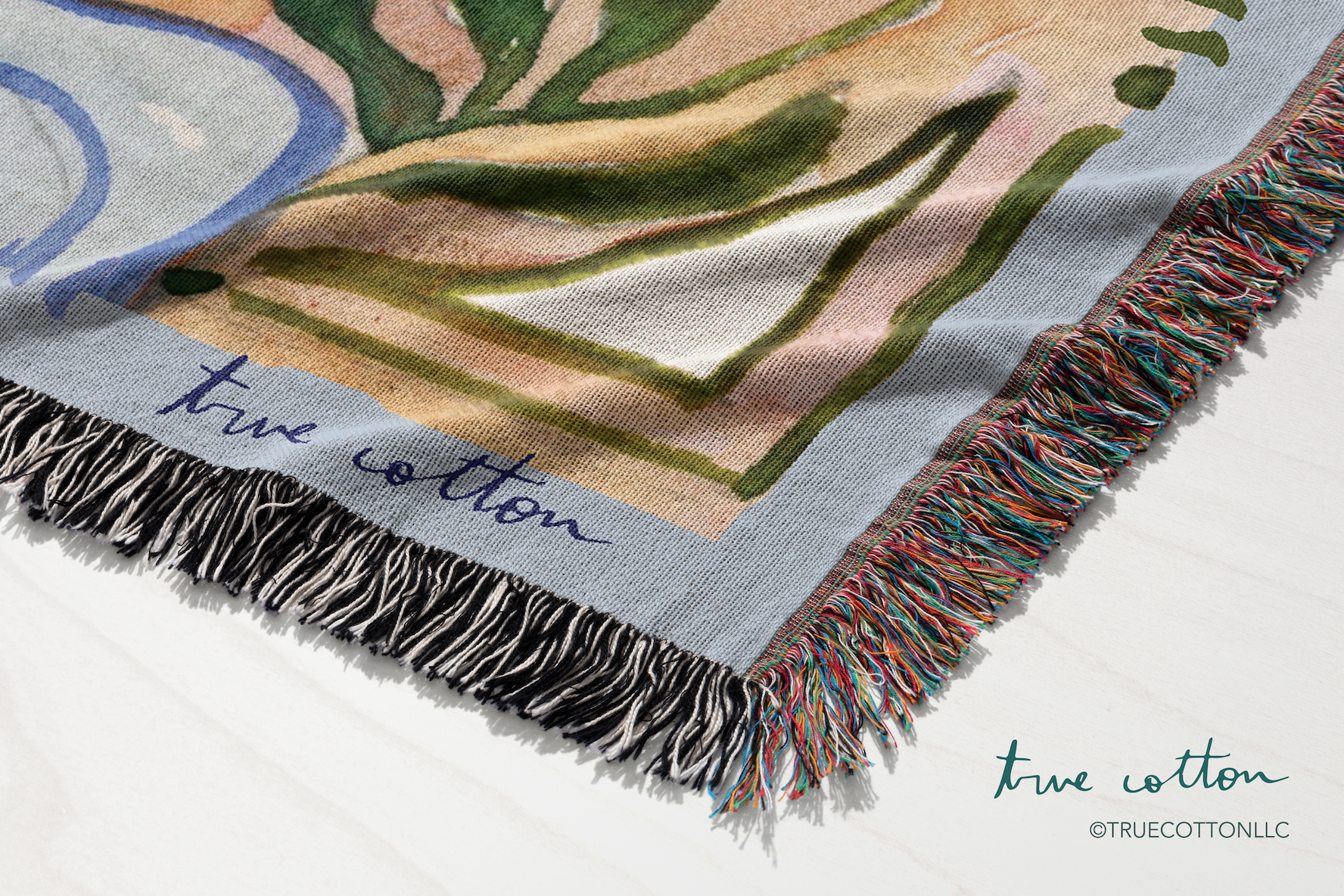 John 1 | Woven Boho Blanket