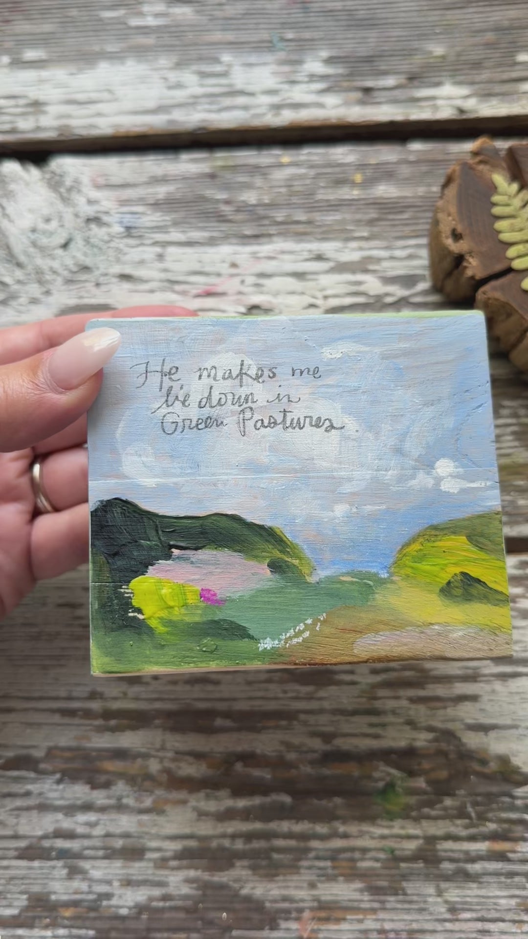 No. 06 | He makes me lie down in green pastures