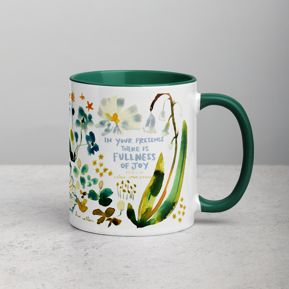 Psalm 16 Ceramic Coffee Mug