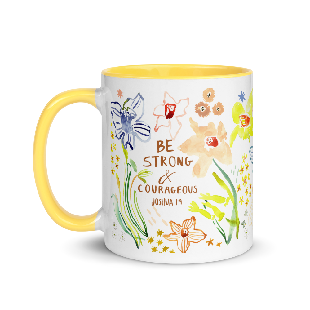 Joshua 1:9 Ceramic Coffee Mug