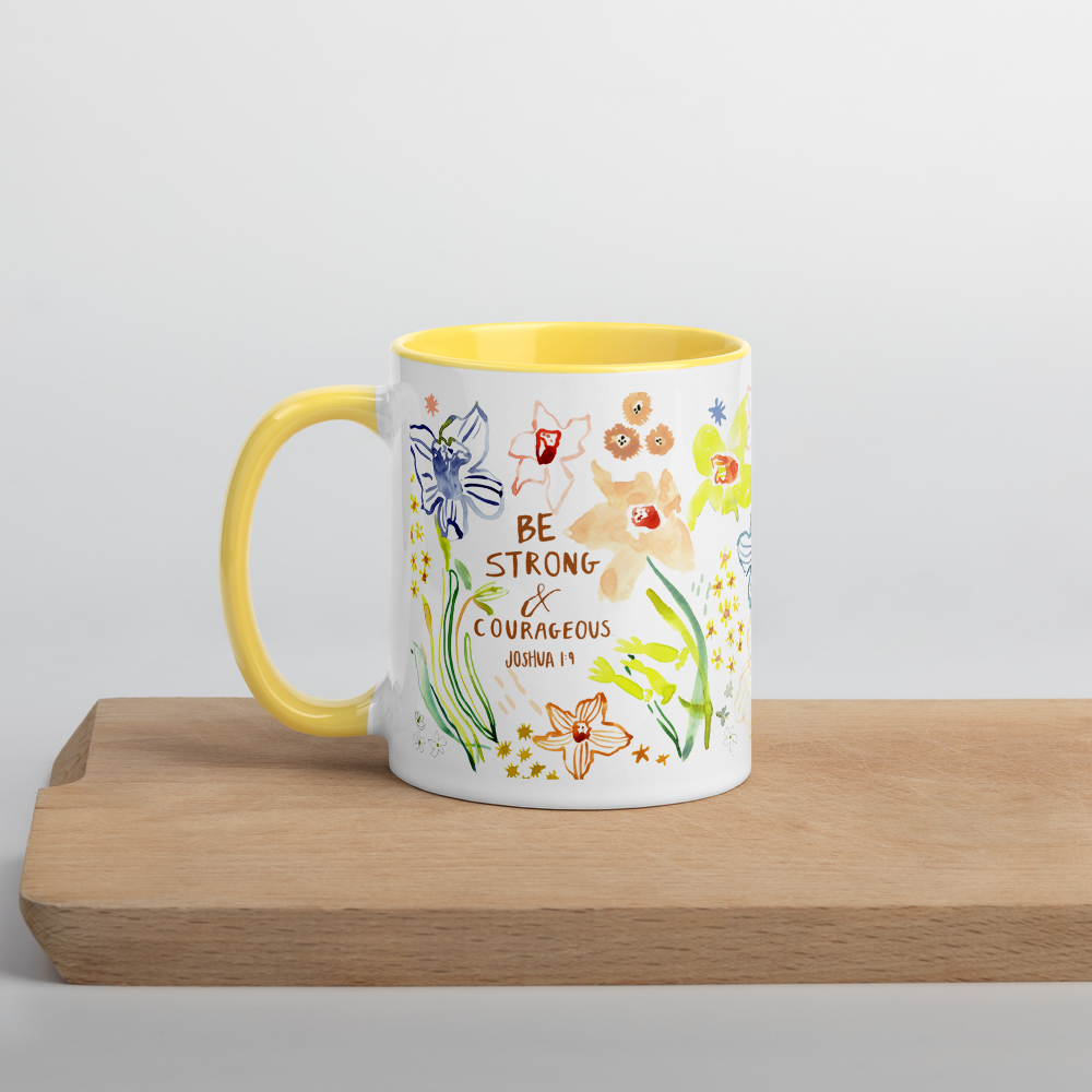 Joshua 1:9 Ceramic Coffee Mug