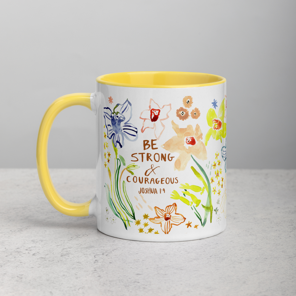 Joshua 1:9 Ceramic Coffee Mug