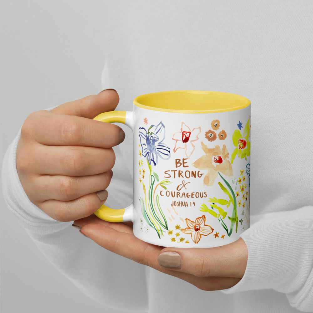 Joshua 1:9 Ceramic Coffee Mug