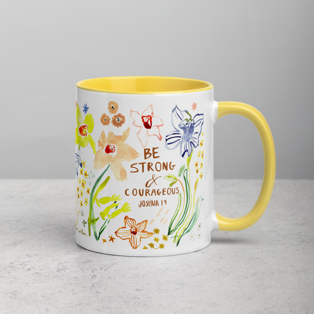 Joshua 1:9 Ceramic Coffee Mug