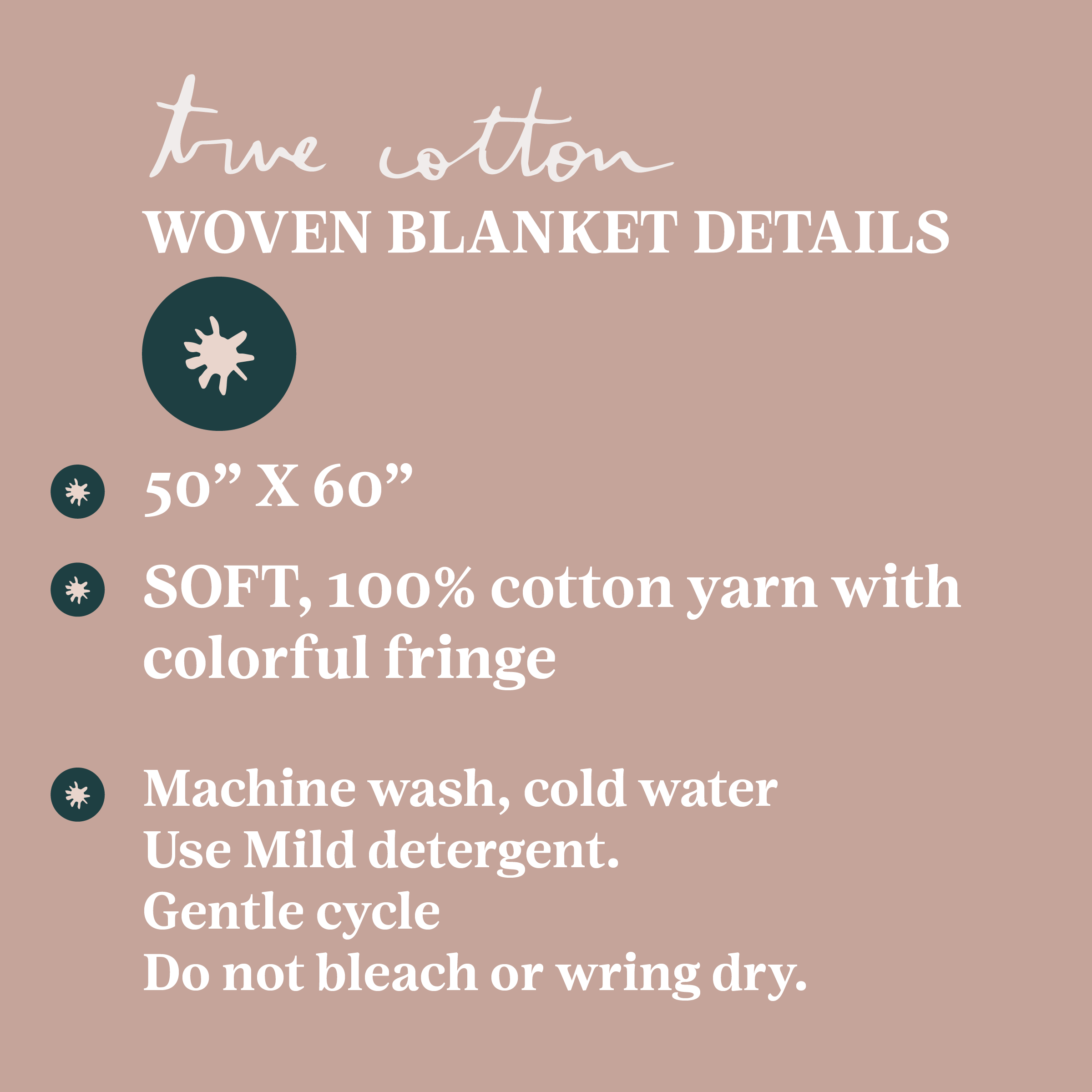 John 1 | Woven Boho Blanket