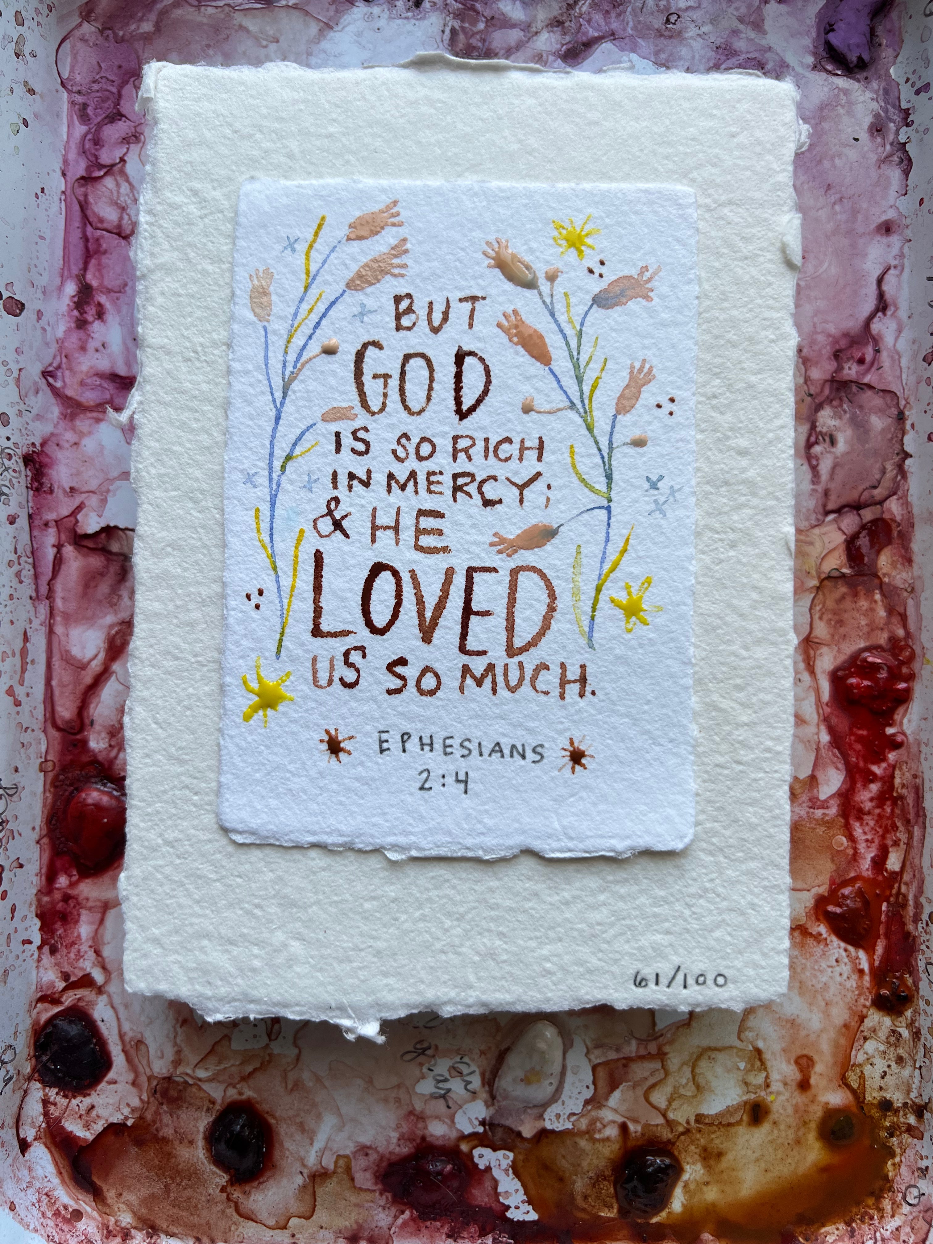 61/100 Tiny Truth Ephesians 2:4