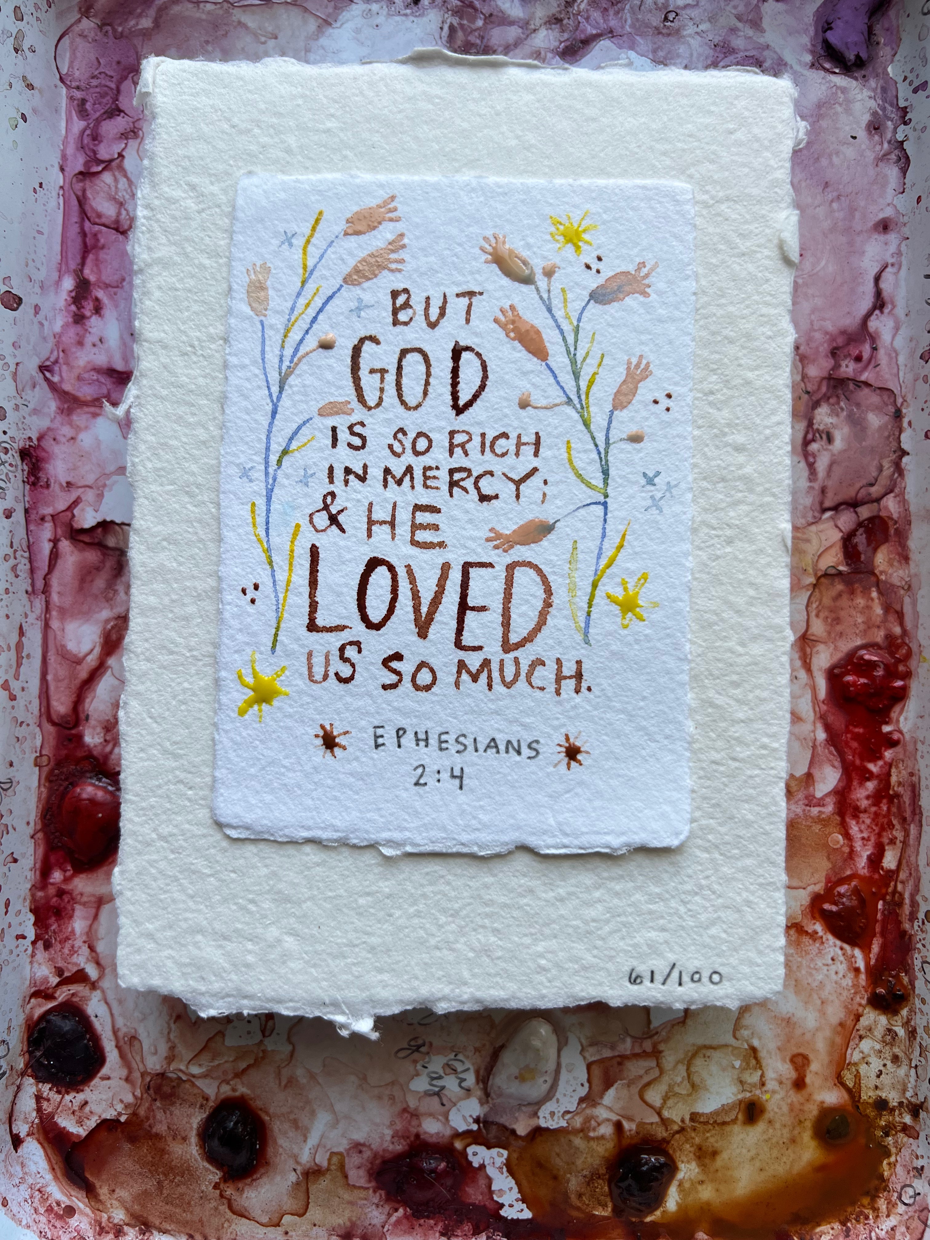 61/100 Tiny Truth Ephesians 2:4