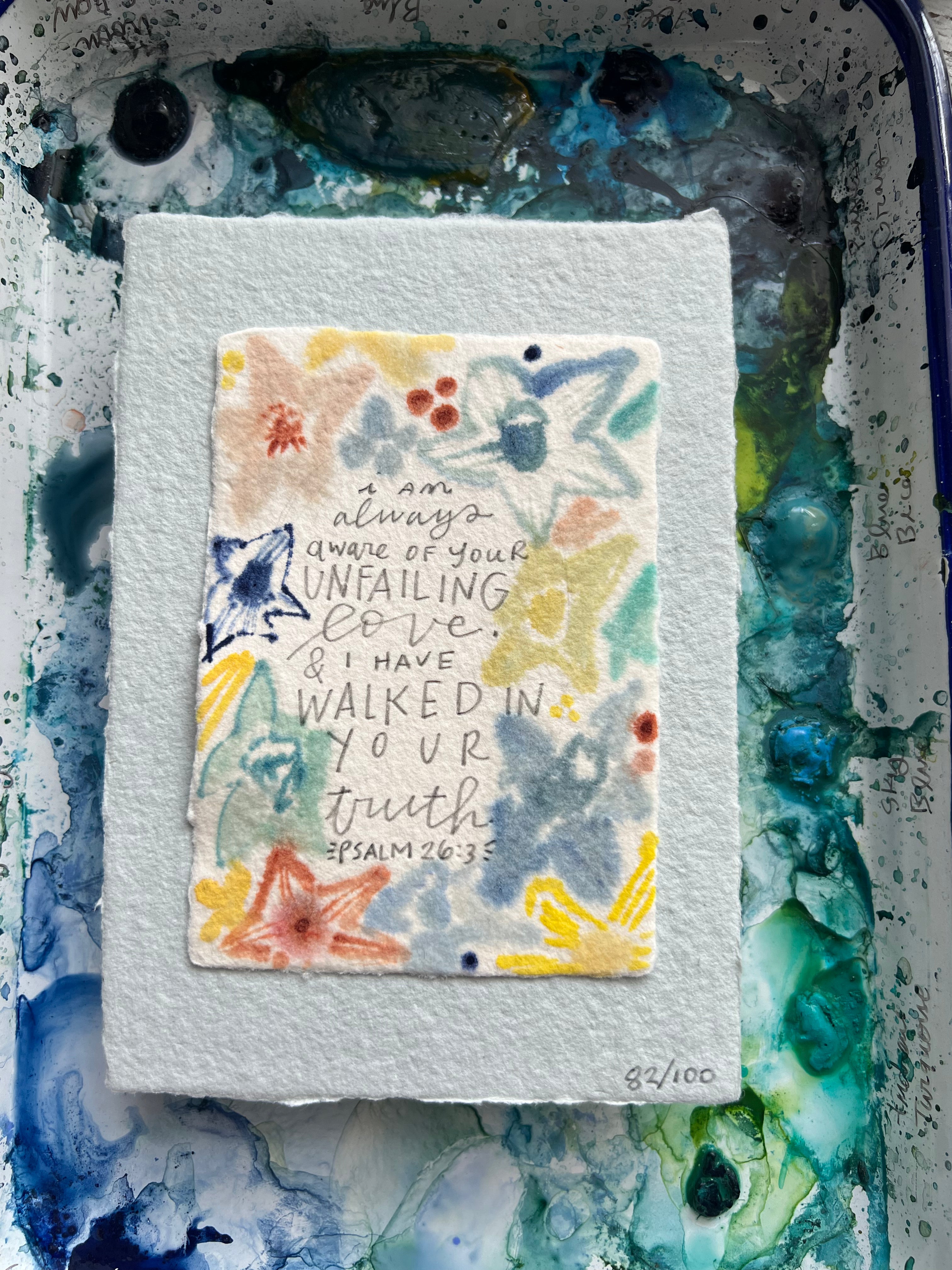 82/100 Tiny Truth Psalm 26:3