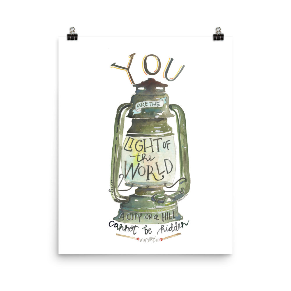 Green Camping Lantern &