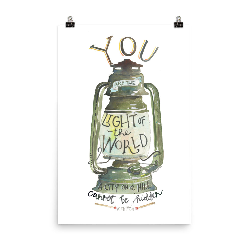 Green Camping Lantern &