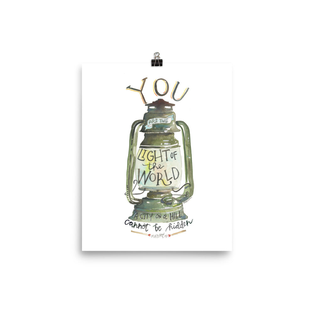 Green Camping Lantern &