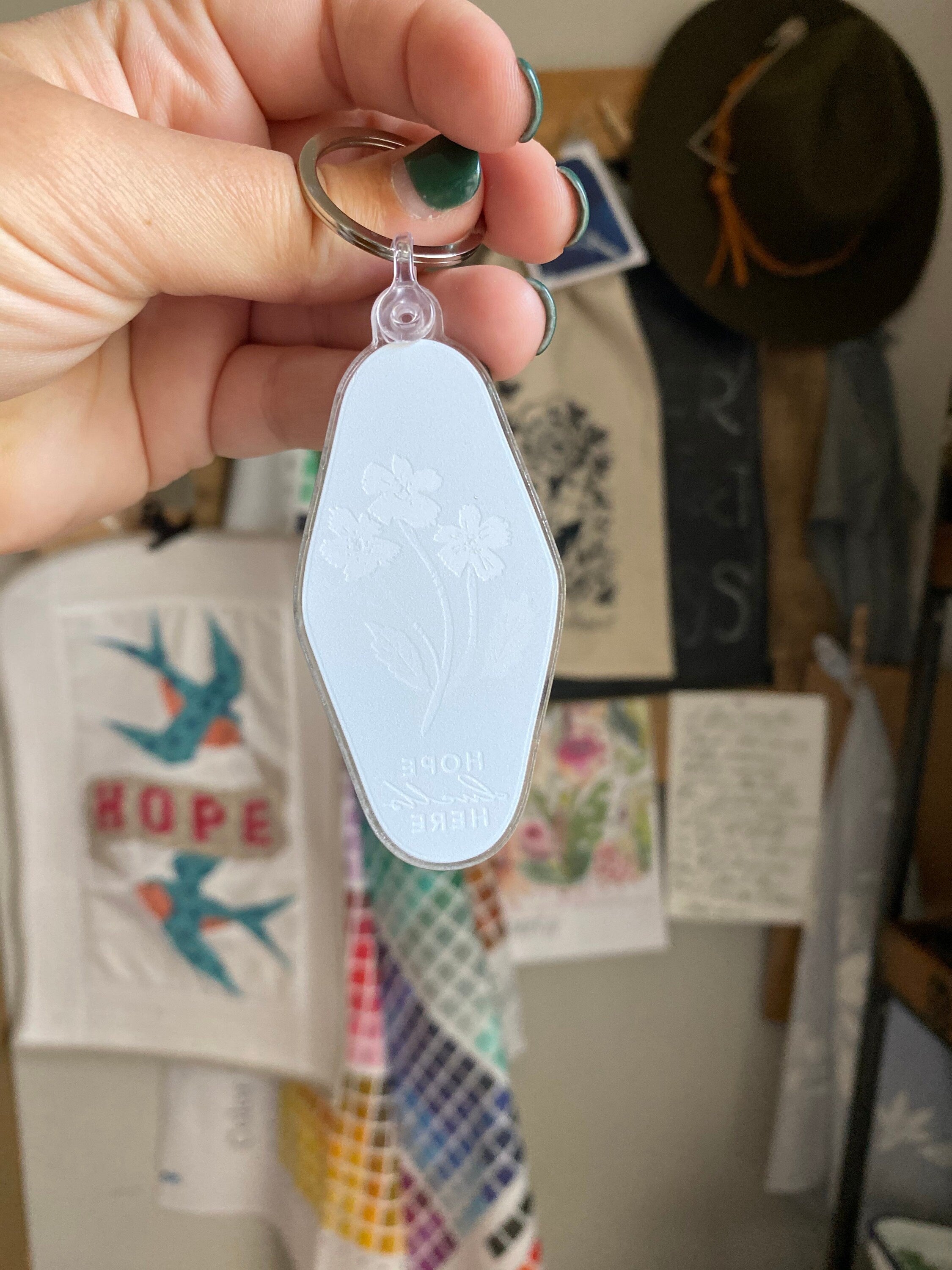 Wildflower Keychain | Vintage Hotel Inspired