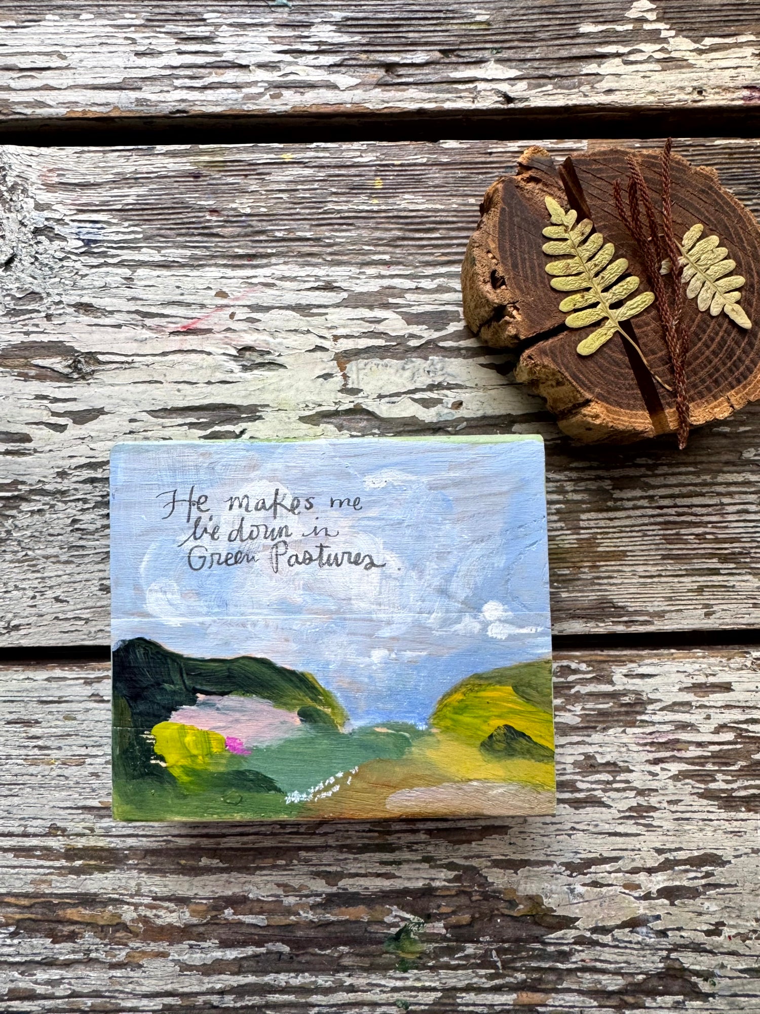 No. 06 | He makes me lie down in green pastures