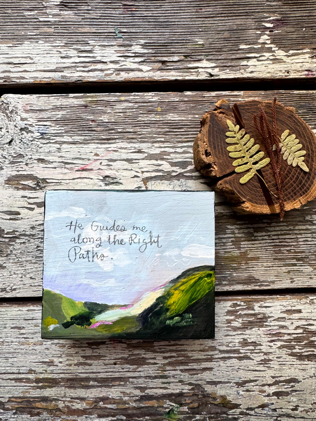 No. 09 | He guides me along the Right Paths