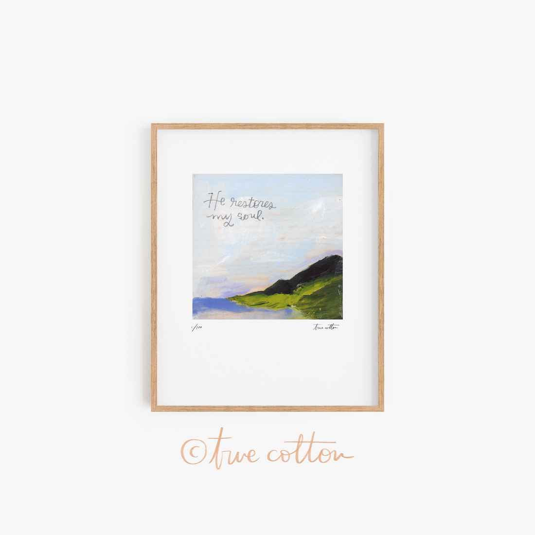 No. 01 | He Restores Me