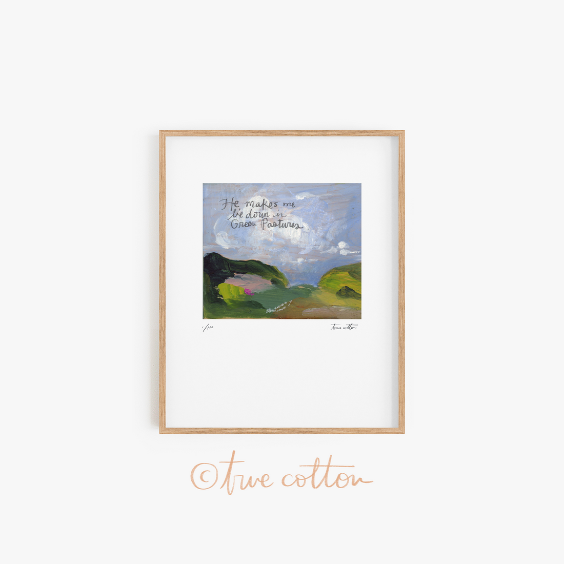 No. 06 | He makes me lie down in green pastures