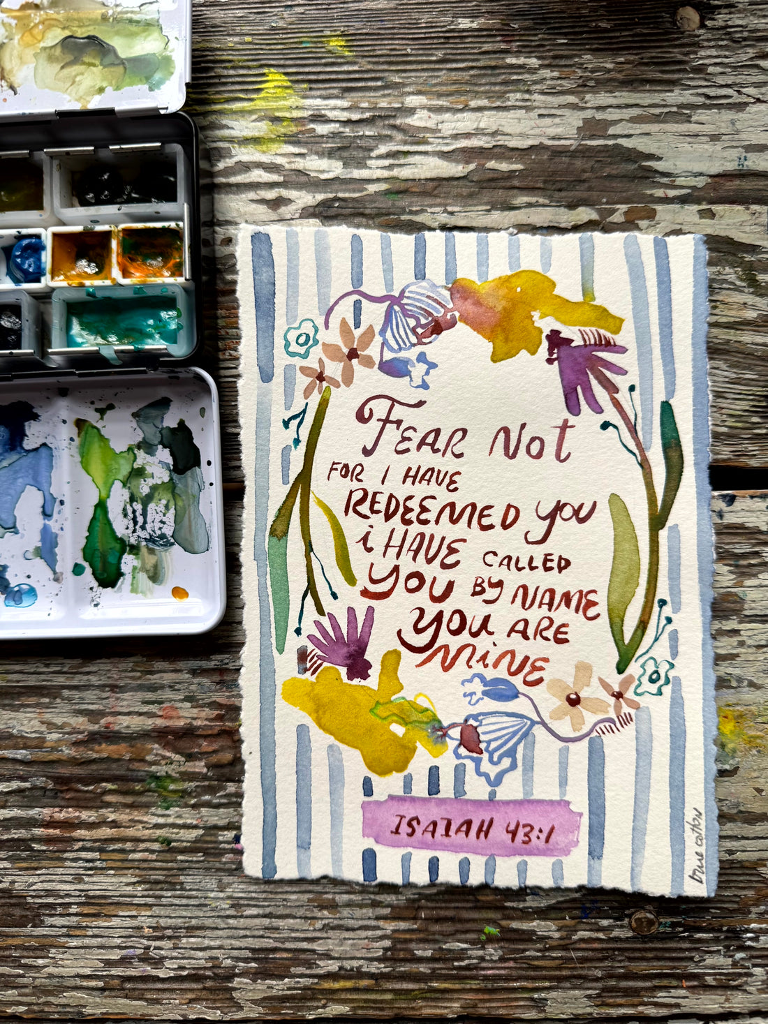 Fear Not I have redeemed You - Isaiah 43