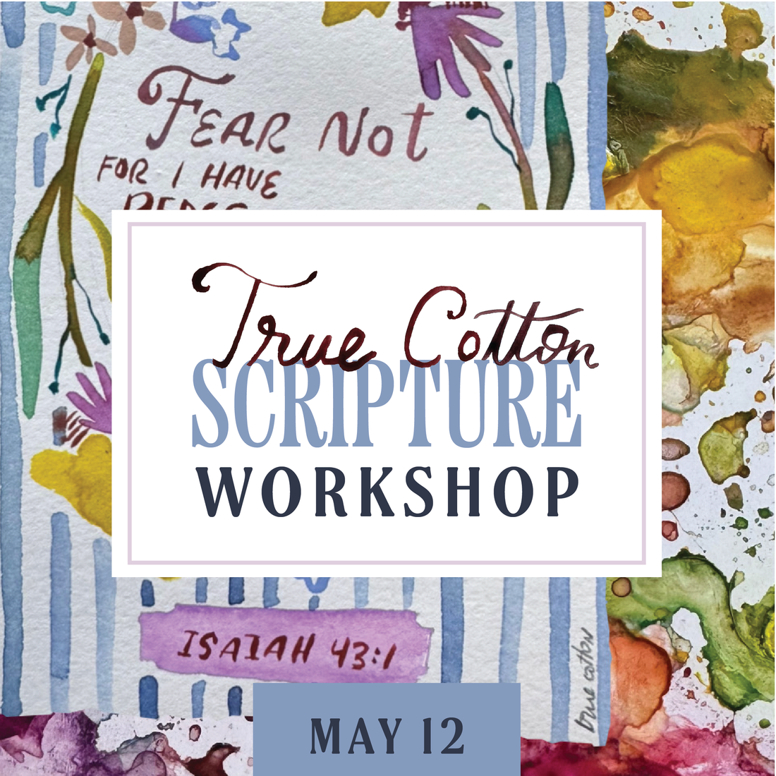 Scripture Watercolor Workshop | May 12