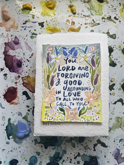 20/100 Tiny Truth - PSALM 86V5