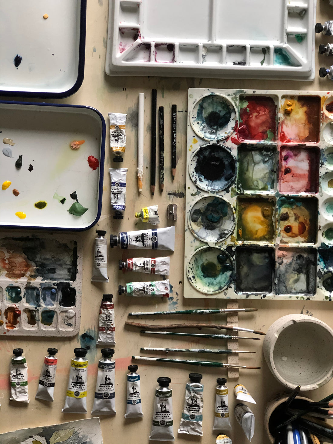 Watercolor Christmas Workshop with Veronica