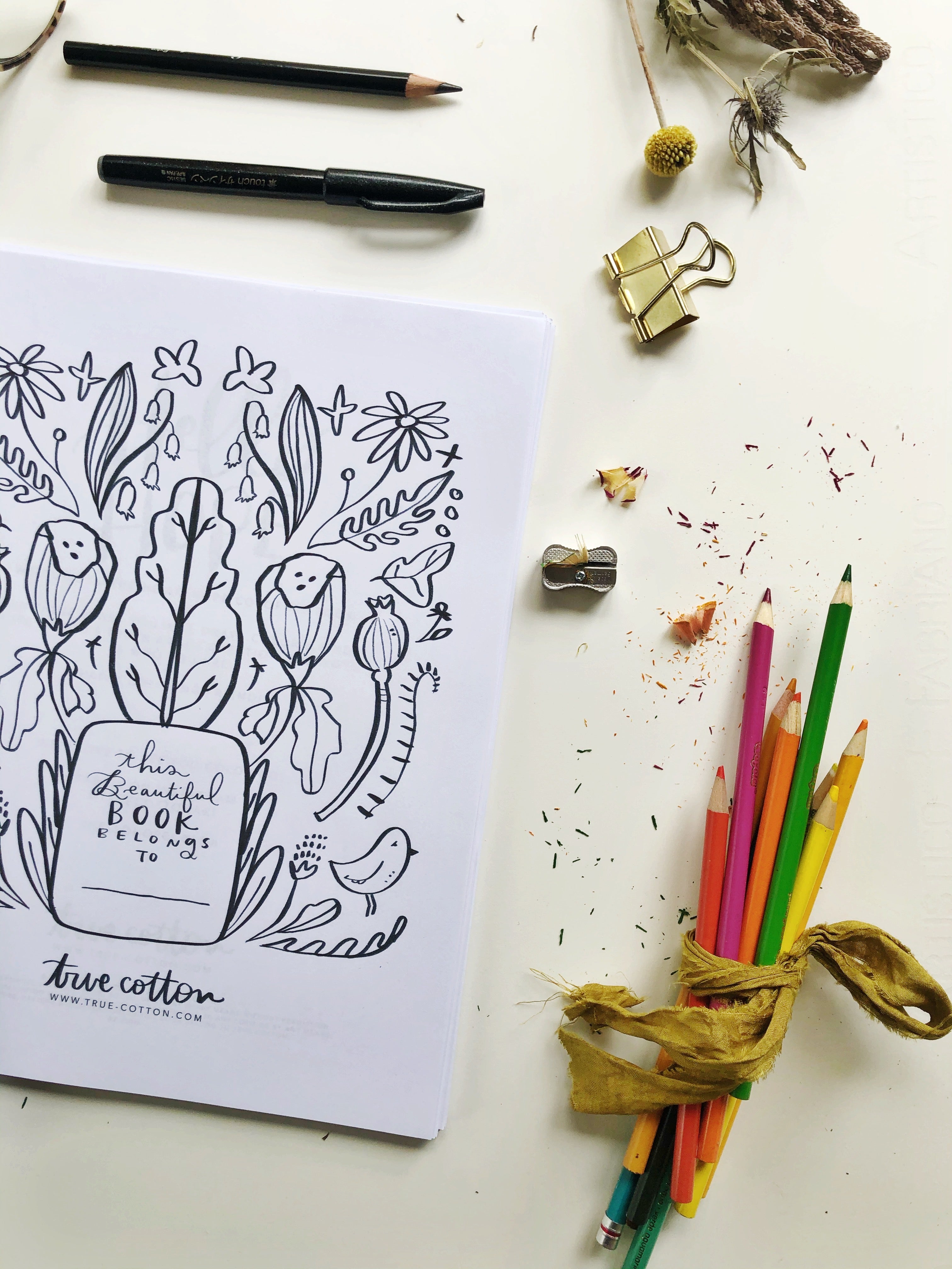 Digital Download // Hello Hope Coloring Pages // VOL. 4 // Write It Out