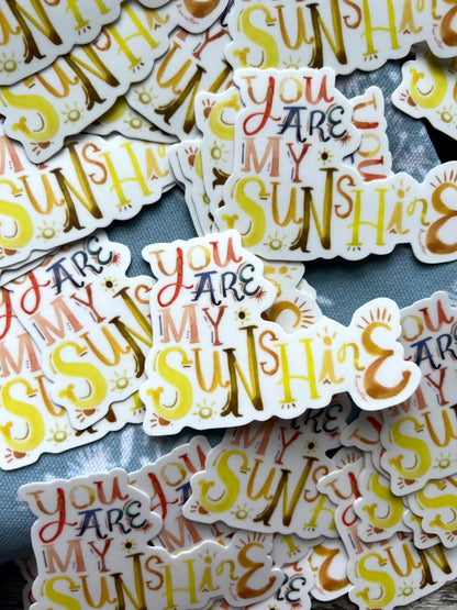 You are My Sunshine // Sticker