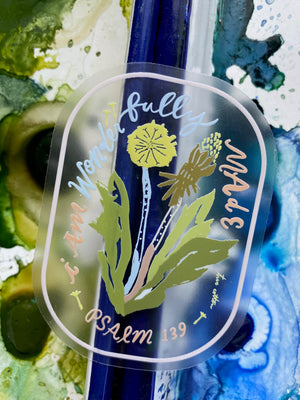 Open image in slideshow, I am Wonderfully Made Sticker
