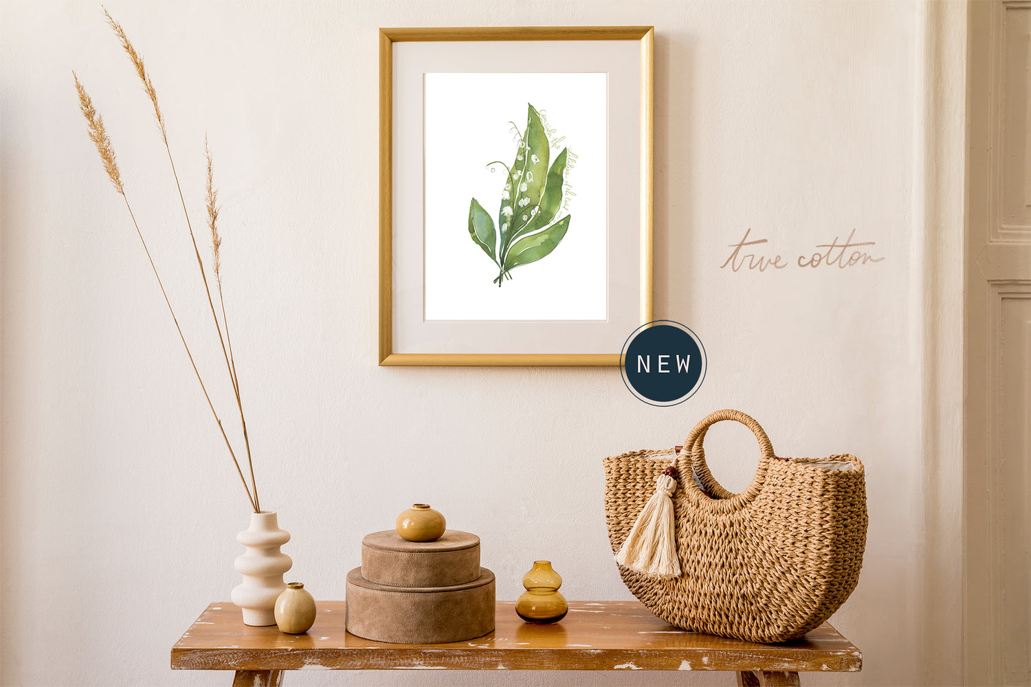 Lily of the Valley Consider the Lilies Luke 12 // Watercolor Fine Art Print