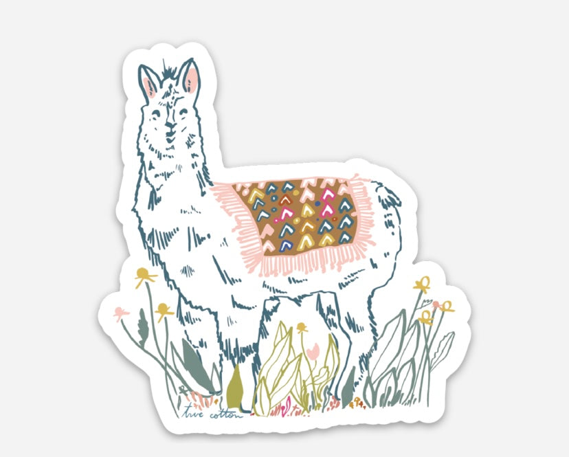 Llama Sticker